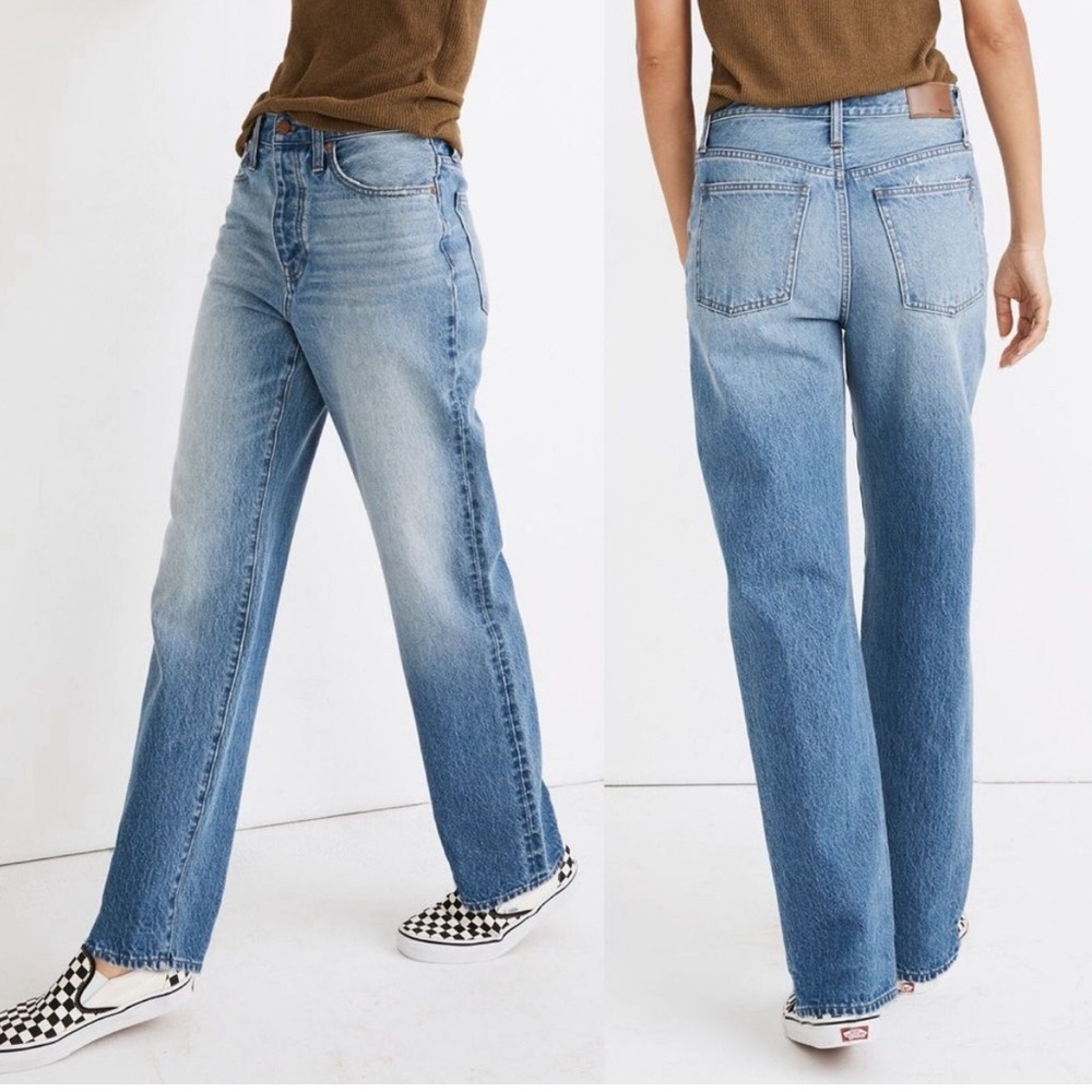Madewell ‘The Dad Jean’ Medium Wash Denim Jeans